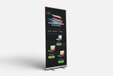 Retractable Roll Up Banner with Vinyl Print